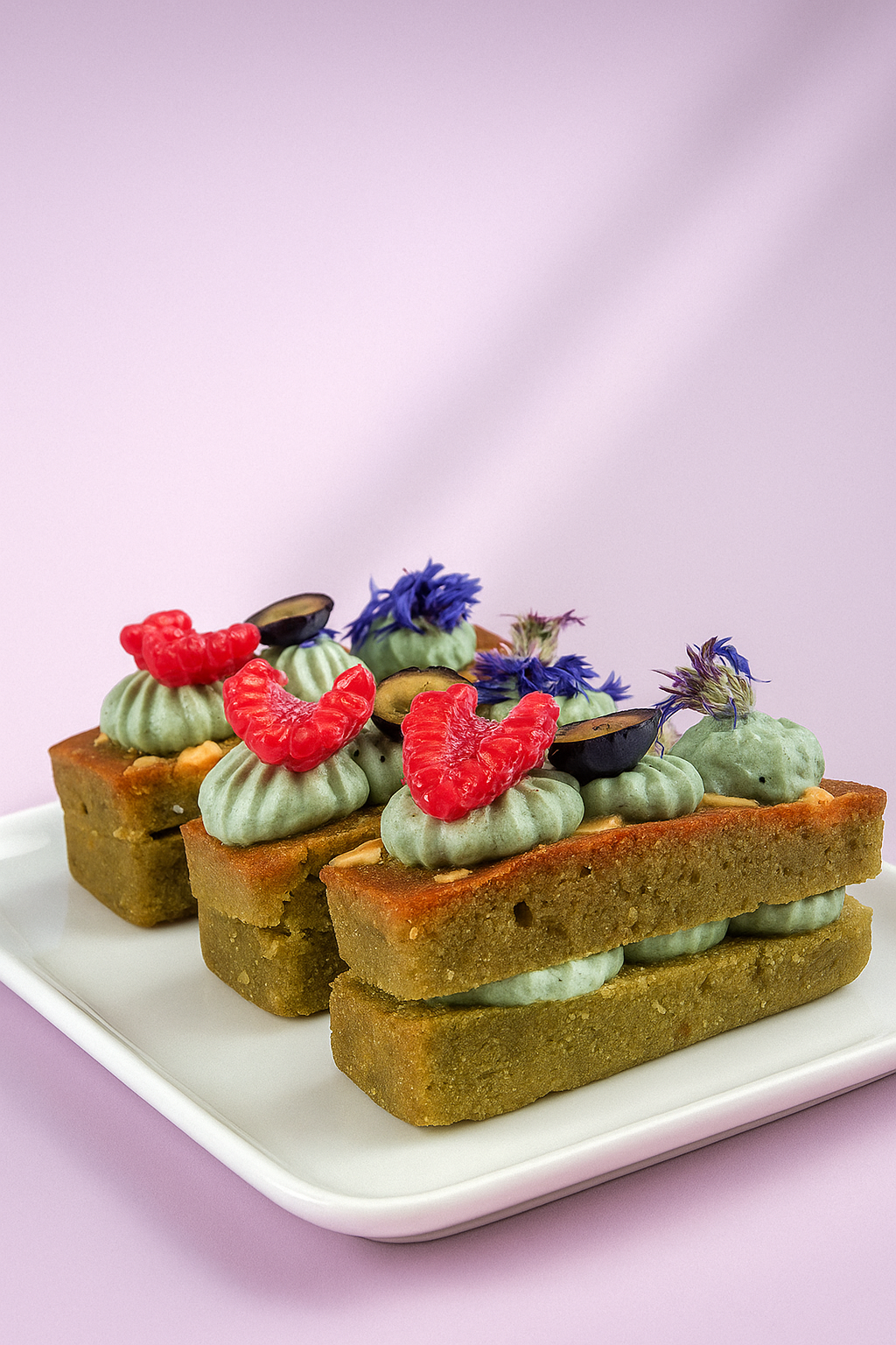 Ceremonial Matcha taartjes