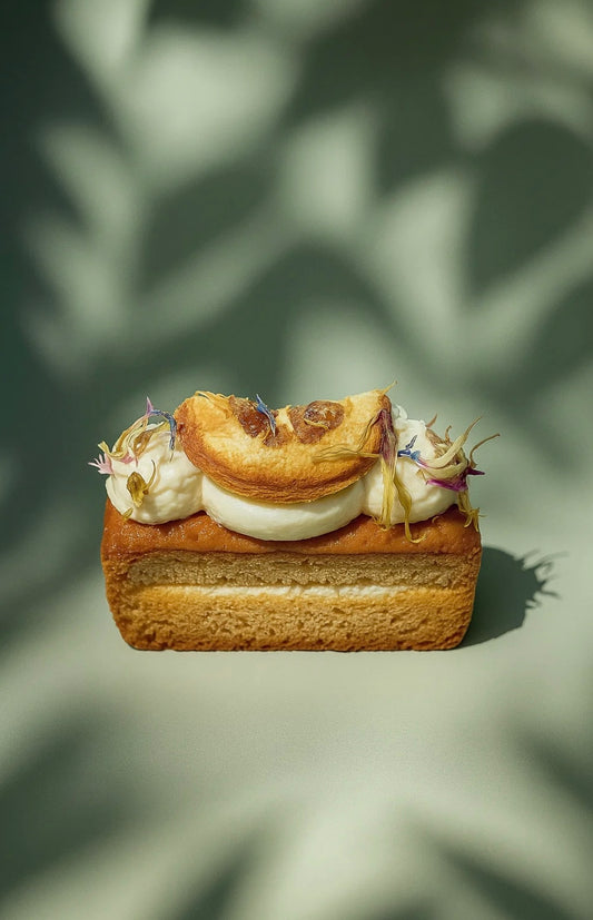 Sinaasappel Earl Grey taartje