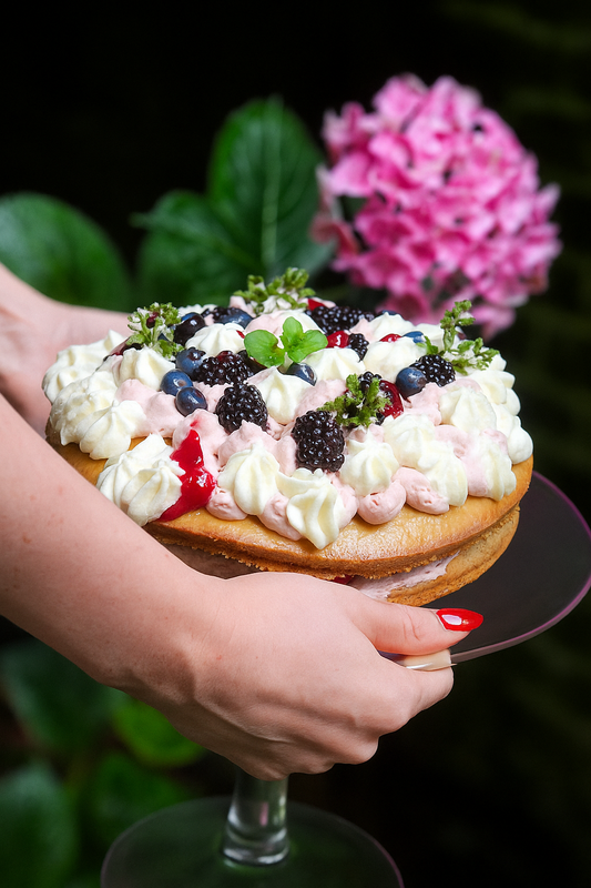 Vegan pistache olijfolie cake