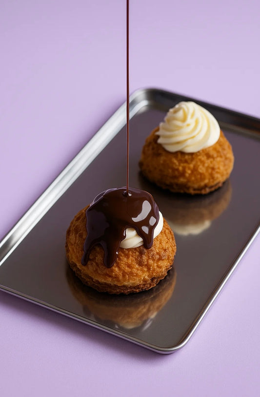 Choux au craquelin "Tijgersoes"